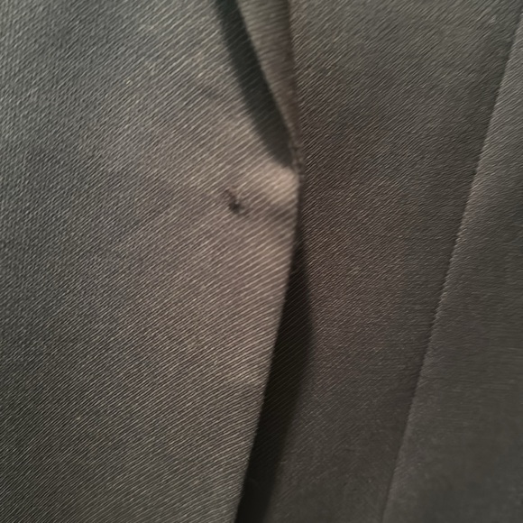 NWOT Mens Navy Blue utility blazer by Jos A Bank. 100% wool. Size 44 regular. - Picture 3 of 16